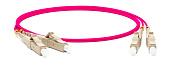 Hyperline FC-D2-504-LC/PR-LC/PR-H-20M-LSZH-MG Патч-корд волоконно-оптический (шнур) MM 50/125(OM4), LC-LC, duplex, 10G/40G, LSZH, 20 м