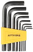 Набор Ключи "STANDARD" имбусовые, 2-10мм, 8 шт STAYER 27405-H8