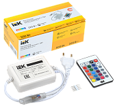 Контроллер с ПДУ ИК RGB 3 канала 220В 1А 500Вт LSC1-RGB-500-IR-20-220-B IEK