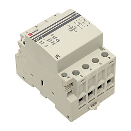 Контактор модульный КМ 32А 4NО (3 мод.) 24В АС PROxima km-3-32-40-24v EKF