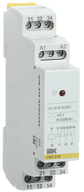 Промежуточное реле OIR 3 конт 16А 24В AC/DC OIR-316-ACDC24V IEK