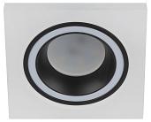 Светильник встраиваемый декоративный DK91 WH/BK MR16/GU5.3 белый/черный Б0054361 ЭРА