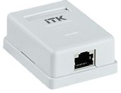 ITK Настенная инф. розетка RJ45 кат. 6 FTP 1-порт CS2-1C06F-12