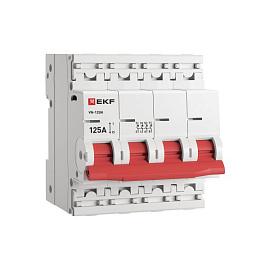Выключатель нагрузки ВН-125N 4P 125А PROXIMA S1254125 EKF
