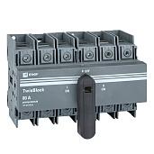 Рубильник 80A 3P реверсивный с рукояткой для прямой установки TwinBlock tb-s-80-3p-rev EKF