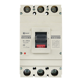 Выключатель автоматический 315А 3П трехполюсный ВА-99М 400/315А 3P 42кА IP30  mccb99-400-315m EKF