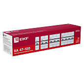 Изображение товара Выключатель автоматический 16А 1П однополюсный C 10kA тип AC ВА47-100 PROxima mcb47100-1-16C-pro EKF