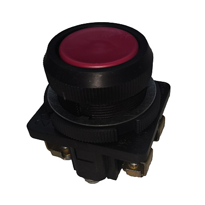 Изображение товара Выключатель кнопочный КЕ 011 исп. 3 2р (2НЗ) красный