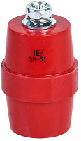 Изолятор шинный (силовой) SM 51 (SM51 A) с болтом Н51хD35xM8 (YIS11-51-15-B) IEK