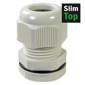 Ввод кабельный IP 68, M40, цвет светло-серый "SlimTop" (упак.5шт) 250148 Haupa