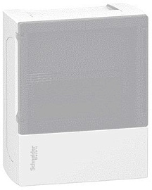 Щит 1ряд 6модулей MIP12106T навесной IP40 дымчатый RESI9 MP (MINI PRAGMA) NEW SE