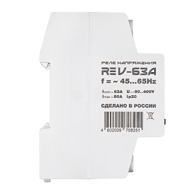 Реле напряжения RE V-63A 46-251 Rostokelectro