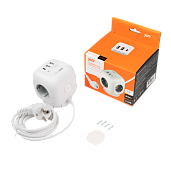Удлинитель JAZZway EC-03U-150-wh (3 x 1,5) заземление, выкл. 5060616