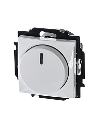 Светорегулятор (диммер) Busch-Dimmer Basic55 скрытой установки с центральной платой, альпийский белый 6515-0-0842 2CKA006515A0842 ABB