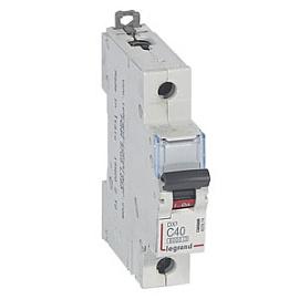 Выключатель автоматический DX3 40А 1П однополюсный C 10кА 407674 Legrand