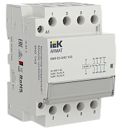 Контактор модульный ARMAT KMR 63А 24В AC/DC 3НО 1НЗ AR-KMR20-063-31-024 IEK