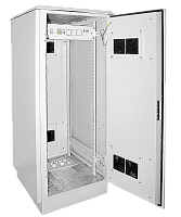 ITK Шкаф уличный 19" 42U 720x860, IP55 металл двери, серый LO35-42U78-MM55 IEK