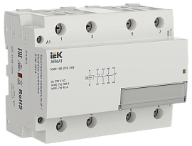 Контактор модульный ARMAT KMR 100А 230В AC 2НО 2НЗ AR-KMR10-100-22-230 IEK