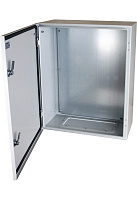 Изображение товара Щит  400х600х250 (ШхВхГ) IP66 ЩМП 4625 ОЩН с монтажной панелью, с люком  RAL 7035 6-015л Элма