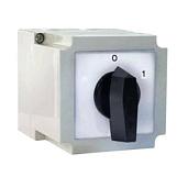 Переключатель кулачковый 4G 25-10-PK 3п. 2-поз.(0-1) 25А в корп. IP55 Apator