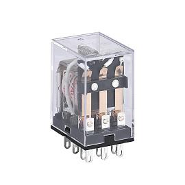 Промежуточное реле JZX-22F(D) 3 контакта с индикацией LED 5А 12В AC (R) 285196 CHINT