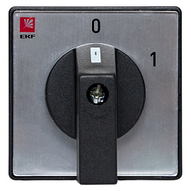 Переключатель кулачковый  ПК-1-13 10А 3P "0-1" (pk-1-13-10) EKF