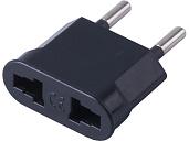Переходник сетевой Tefal б/з 6A 250В черный ADP6-03-20 32858 STEKKER
