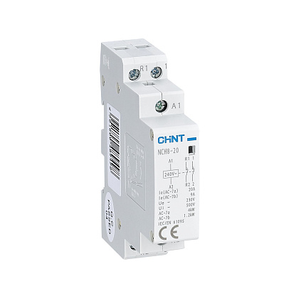 Изображение товара Контактор модульный CHINT NCH8-20/02 20A 2НЗ AC220/230В IP20