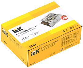 Драйвер LED ИПСН-PRO 60Вт 12 В блок-клеммы IP20 IEK LSP1-060-12-20-33-PRO IEK