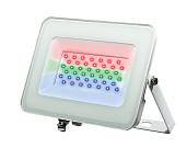 Прожектор светодиодный уличный LED PFL-30 Вт RGB WH IP65 .5012103 Jazzway