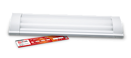 Светильник светодиодный потолочный ДПО LED 2*10Вт SPO-405 2x10 для ламп Т8-600 G13 230В IP40 600 мм 4690612032658 IN HOME
