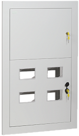 Щит ЩЭ-4-2 36 УХЛ3 IP31  890×550×157 (ВхШхГ),  ниша 840×490×140 (ВхШхГ) IEK