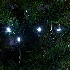 Гирлянда светодиодная линейная CL04 60 LED 5000K, 6м +3м (с контроллером) зеленый шнур, IP20 32298 Feron