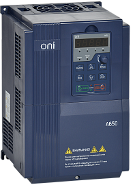 Преобразователь частоты A650 380В 3Ф 18,5кВт 37А M A650-33E18TM ONI