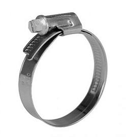 Хомут червячный, нержавеющая сталь 9 мм/ 16-32 мм  (FIT 64277)