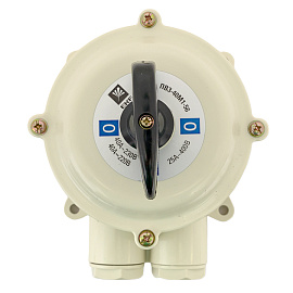 Пакетный выключатель ПВ 3-40 М1 пл. IP56 (pv-3-40-4) EKF