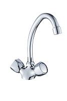 Смеситель для кухни двухрычажный Ekko E4112-2