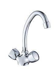 Смеситель для кухни двухрычажный Ekko E4112-2