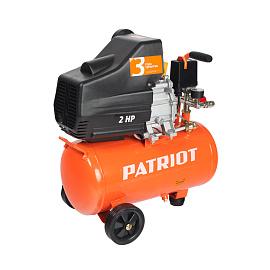 Компрессор  EURO 24/240, 1.5 кВт, выход быстросъем, выход елочка 8 мм PATRIOT 525306365