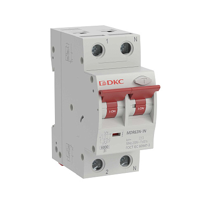 Изображение товара Автоматический дифференциальный выключатель 16А 2П DKC YON MAX