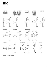 Кнопка управления LAY5-BC42 "Грибок"красная 1р без подсветки BBG71-BC-K04 IEK