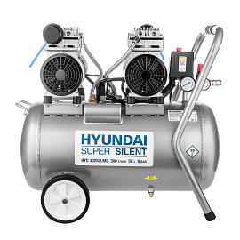 Компрессор безмасляный HYUNDAI НYC 30250LMS поршневой, бесшумный.