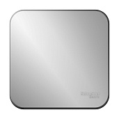 Изображение товара Переключатель одноклавишный BLANCA открытой установки 10А 250В проходной (сх.6) с изолирующей пластиной в сборе алюминий BLNVA106013 Schneider Electric