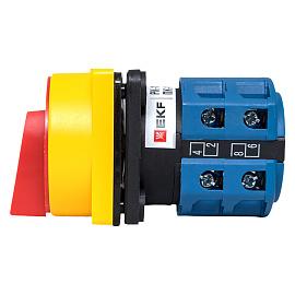 Переключатель кулачковый ПК-1-22 25А 2P "1-0-2" с блокировкой IP65 PROxima pk-1-22-25-a65 EKF