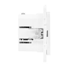Розетка 2 USB Стокгольм скрытой установки 2,1А+2,1А механизм белый EYR16-028-10-2USB EKF PROxima