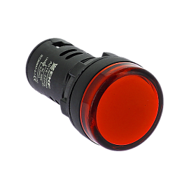Лампа сигнальная (светодиодная матрица) AD16-22HS красная IP54 (ledm-ad16-r) EKF