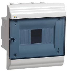 Бокс пластиковый ЩРВ-П- 6 IP41 встраив. PRIME, 210х198х102 MKP82-V-06-41-20, IEK