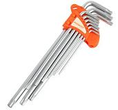 Набор ключей PATRIOT SKТ-9EL, TORX, экстра длинные, T10-T50, CRV, 9 шт 350002005 PATRIOT
