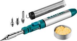 KRAFTOOL 3в1, 1300с, паяльник газовый в наборе, 3в1 55504-H8