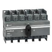 Рубильник 40A 3P реверсивный с рукояткой для прямой установки TwinBlock tb-s-40-3p-rev EKF